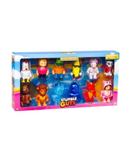 STUMBLE GUYS - MINI FIGURKI - ZESTAW DELUXE 12 SZT