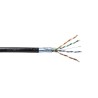 Kabel EmiterNet zewnętrzny żelowany FTP (F/UTP) kat.5e, drut 4x2x0,5 PE+GEL
