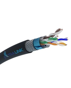 Extralink CAT5E SFTP (SF/UTP) V2 Zewnętrzny Kabel