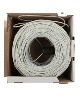 Extralink CAT5E FTP (F/UTP) Wewnętrzny | Kabel sieciowy skrętka | 305M
