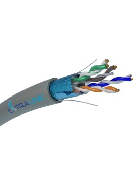 Extralink CAT5E FTP (F/UTP) Wewnętrzny | Kabel sieciowy skrętka | 305M