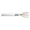 Digitus Kabel instalacyjny kat.5e, F/UTP, Eca, AWG 24/1, PVC, 305m, szary, karton
