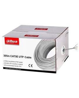 Kabel sieciowy DAHUA drut, 100% miedź PFM920I-5EUN (UTP 305m kat. 5e )