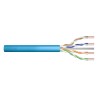 Kabel instalacyjny DIGITUS kat.6A, U/UTP, Dca, AWG 23/1, LSOH, 50m, niebieski