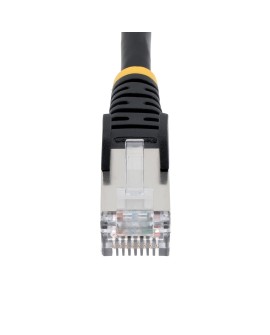 StarTech.com NLBK-7M-CAT6A-PATCH kabel sieciowy Czarny S/FTP (S-STP)