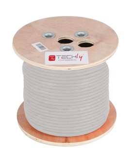 TECHLY KABEL SKRĘTKA CAT5E F/UTP DRUT MIEDŹ LSZH 3