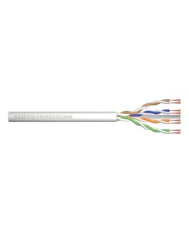 Digitus Kabel typu linka kat.6, U/UTP, AWG 26/7, LSOH, 305m, szary, szpula