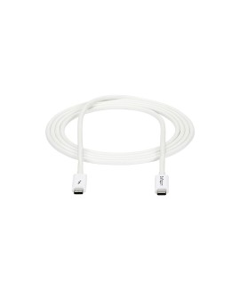 StarTech.com TBLT3MM2MW kabel Thunderbolt 2 m 20 Gbit/s Biały