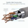 StarTech.com 6ASPAT7MGR kabel sieciowy Szary 7 m Cat6a S/UTP (STP)