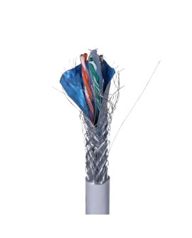 Kabel sieciowy Lanberg LCS6-11CU-0305-S (S/FTP 305m kat. 6 kolor szary)