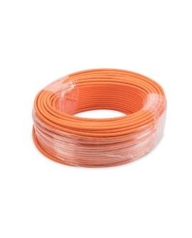 DIGITUS KABEL TELEINFORMATYCZNY S/FTP KAT.7 DCA, DRUT, AWG 23/1 LSOH, 100M, POMARAŃCZOWY DK-1743-VH-1