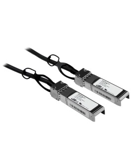 StarTech.com SFPCMM1M kabel InfiniBand / światłowodowy 1 m SFP+ Czarny