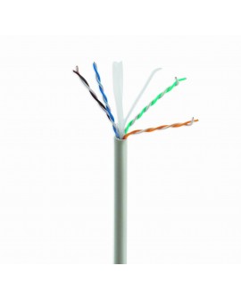 GEMBIRD UTP KABEL DRUT KAT 6 CCA ECA 305M SZARY