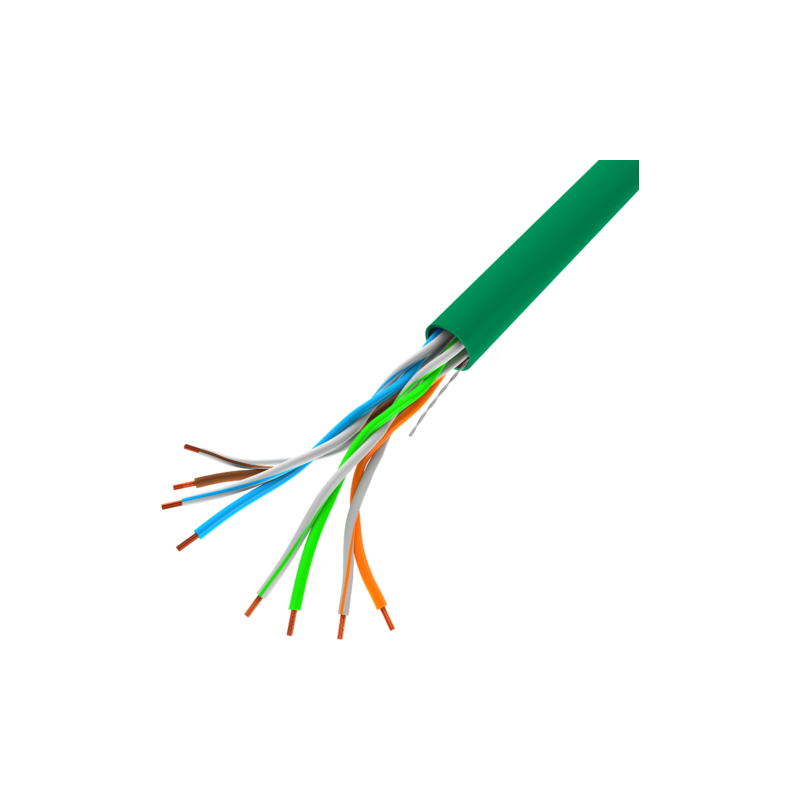 LANBERG KABEL UTP 100MB/S 305M DRUT CCA ZIELONY LCU5-10CC-0305-G