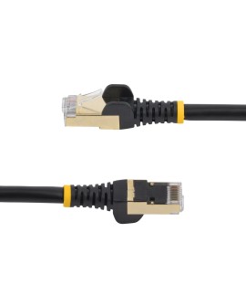 StarTech.com 6ASPAT750CMBK kabel sieciowy Czarny 7,5 m Cat6a U/FTP (STP)