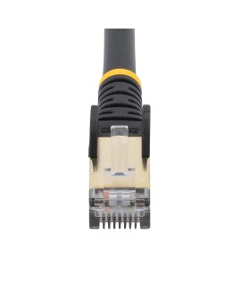StarTech.com 6ASPAT750CMBK kabel sieciowy Czarny 7,5 m Cat6a U/FTP (STP)