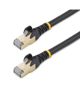 StarTech.com 6ASPAT750CMBK kabel sieciowy Czarny 7,5 m Cat6a U/FTP (STP)