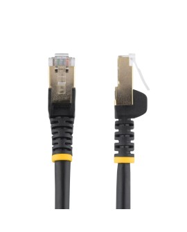 StarTech.com 6ASPAT750CMBK kabel sieciowy Czarny 7,5 m Cat6a U/FTP (STP)