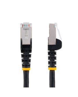 StarTech.com NLBK-10M-CAT6A-PATCH kabel sieciowy Czarny S/FTP (S-STP)
