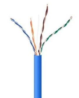 GEMBIRD UTP KABEL DRUT KAT 5E CCA 305M NIEBIESKI AWG24