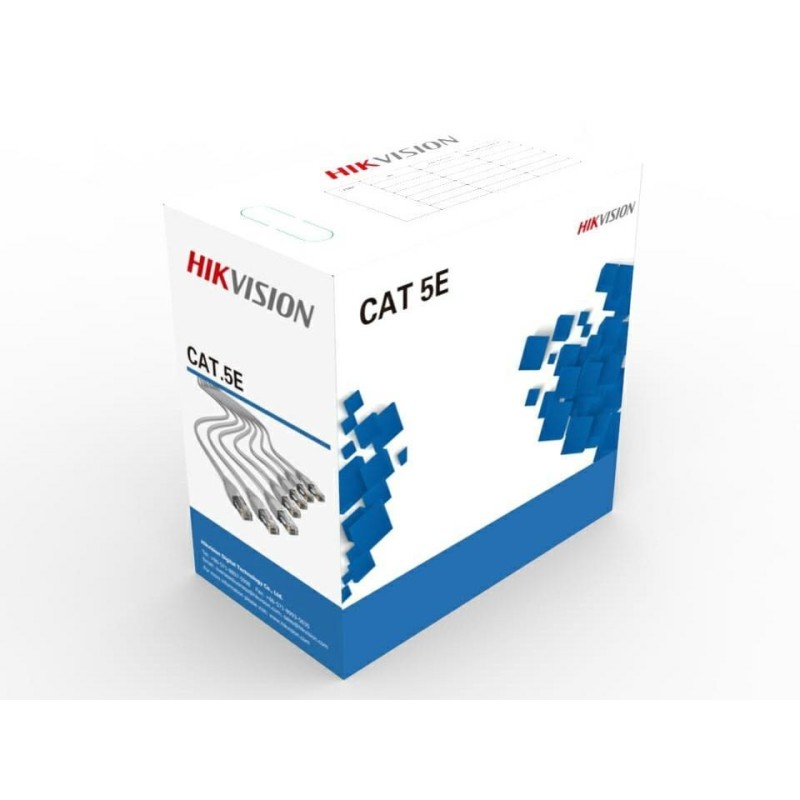 Kabel teleinformatyczny skrętka 99% z miedzi UTP HIKVISION DS-PL-5E