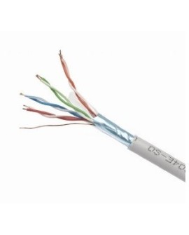 Kabel sieciowy GEMBIRD FPC-5004E-SO/100C (F/FTP 100m kat. 5e kolor szary)