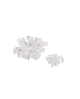 LANBERG WTYK SIECIOWY RJ45 (8P8C) KAT.6 UTP (20SZT) Z PROWADNICĄ DO LINKI I DRUTU