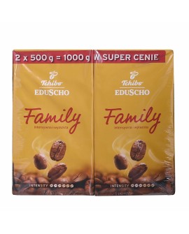 Kawa mielona TCHIBO Family 2x500g