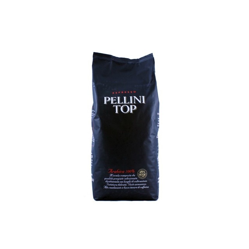 Kawa Pellini Top 100% Arabica 1 kg, Ziarnista