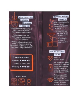 Kawa TCHIBO Barista Espresso ziarnista 1KG