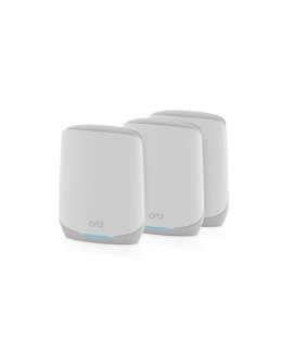 NETGEAR Orbi RBK763S Tri-band (2.4 GHz/5 GHz/5 GHz) Wi-Fi 6 (802.11ax) Biały 7 Wewnętrzne