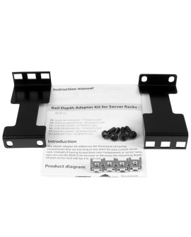 StarTech.com RDA1U części do stojaków Adapter głębokości
