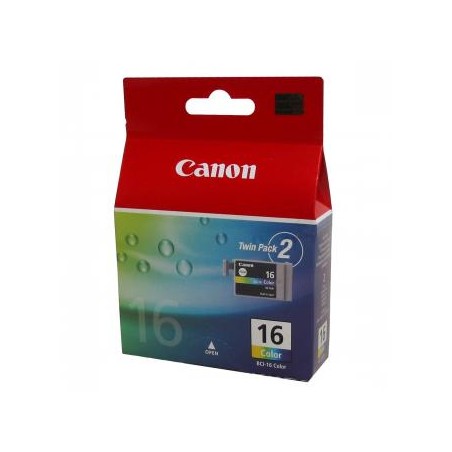 Canon oryginalny ink / tusz BCI-16 C, 9818A020, 9818A002, color, 2*100s, 2-pack -