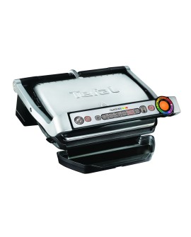 Grill elektryczny Tefal Optigrill+ GC 716D12 (Akcesorium do gofrów stołowy-zamknięty 2000W kolor srebrny)