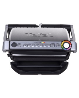 Grill Tefal OptiGrill GC712D34 (stołowy-zamknięty 2000W kolor inox)