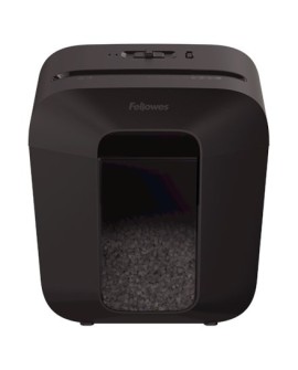 Fellowes Powershred LX25M niszczarka Rozdrabnianie przez cięcie cząstek Czarny