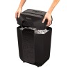 Niszczarka Fellowes LX70, 4407501 kolor czarny, 18 litrów, Niszczy jednorazowo do 11 kartek A4 (70g) na ścinki 4×40 mm