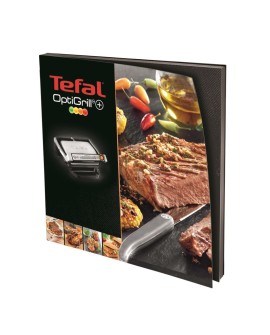 Grill Tefal OptiGrill GC712D34 (stołowy-zamknięty 2000W kolor inox)