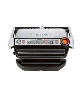 Grill Tefal OptiGrill GC712D34 (stołowy-zamknięty 2000W kolor inox)