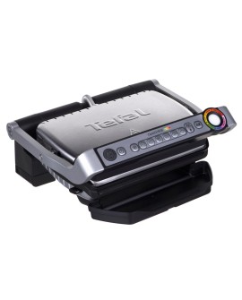 Grill Tefal OptiGrill GC712D34 (stołowy-zamknięty 2000W kolor inox)