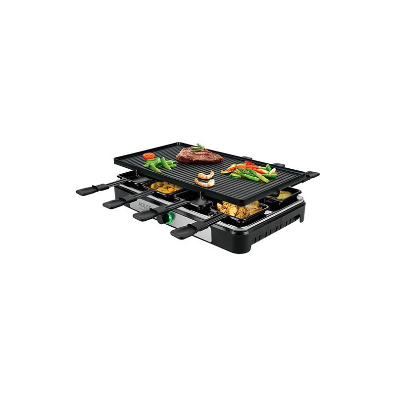 Grill Adler AD 6616 Stal nierdzewna Czarny