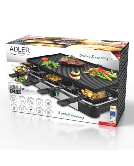 Grill Adler AD 6616 Stal nierdzewna Czarny
