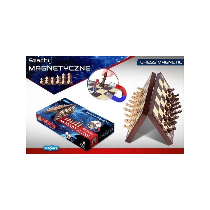 Szachy magnetyczne MAGIERA