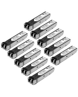StarTech.com GLCSXMM10PST moduł przekaźników sieciowych Swiatłowód 1250 Mbit/s SFP 850 nm