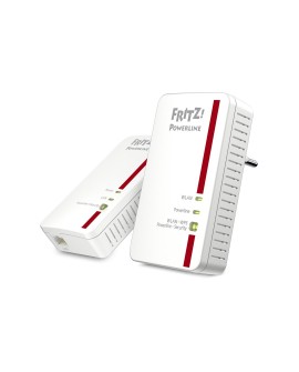 FRITZ!Powerline 1240E WLAN Set 1200 Mbit/s Przewodowa sieć LAN Wi-Fi Biały 1 szt.