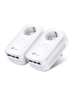 TP-Link TL-PA8030P KIT Karta sieciowa do PowerLine 1200 Mbit/s Przewodowa sieć LAN Biały 2 szt.
