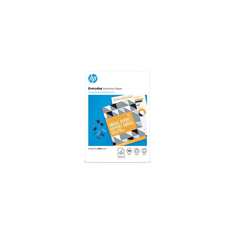 HP e-day FSC, 7MV82A, połysk, biały, A4, 120 g/m2, 150 szt., niewymieniono, EOL