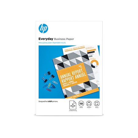 HP e-day FSC, 7MV82A, połysk, biały, A4, 120 g/m2, 150 szt., niewymieniono, EOL