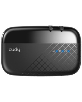 Cudy MF4 router bezprzewodowy Jedna częstotliwości (2,4 GHz) 4G Czarny