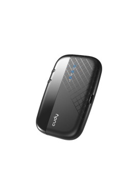 Cudy MF4 router bezprzewodowy Jedna częstotliwości (2,4 GHz) 4G Czarny